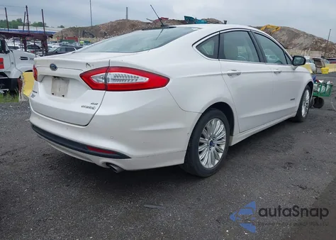 2016 Ford Fusion Hybrid Se from USA, damaged, VIN 3FA6P0LU1GR140885